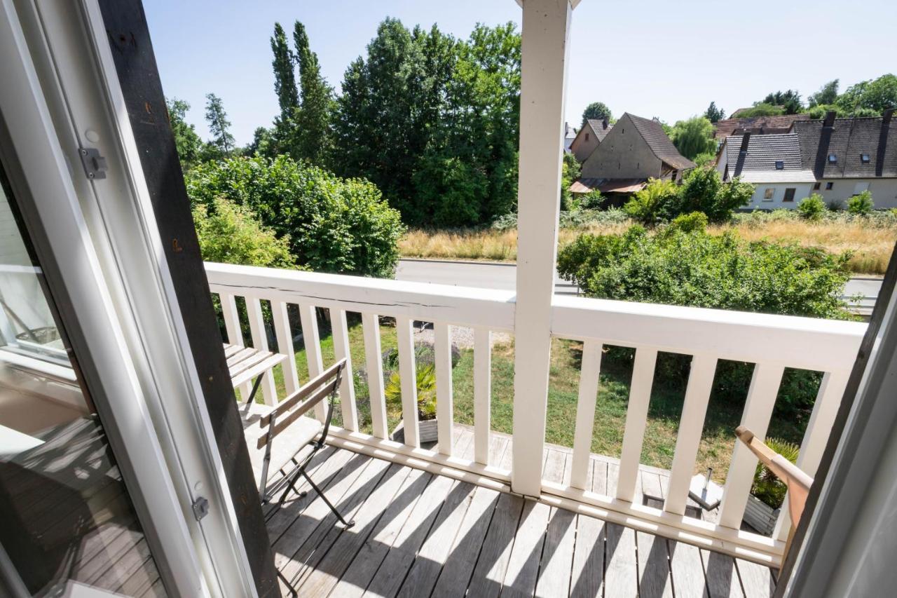 Romantik-Home Nordelsass - Ferienwohnung Fuer Selbstversorger Oberhoffen-les-Wissembourg ภายนอก รูปภาพ