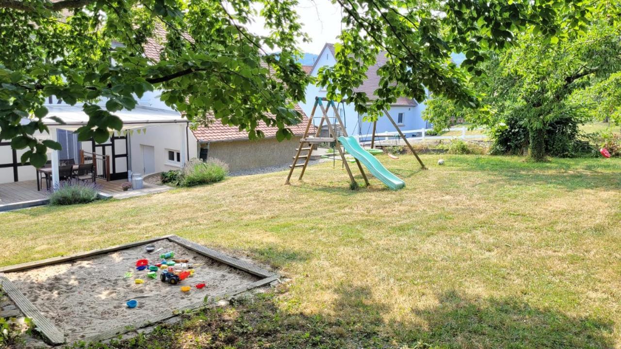 Romantik-Home Nordelsass - Ferienwohnung Fuer Selbstversorger Oberhoffen-les-Wissembourg ภายนอก รูปภาพ